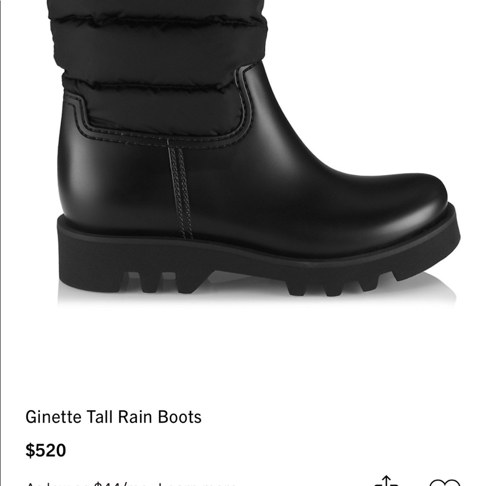 Moncler rain boots